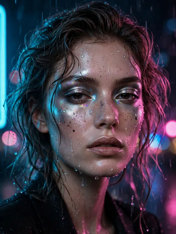 Retrato neon